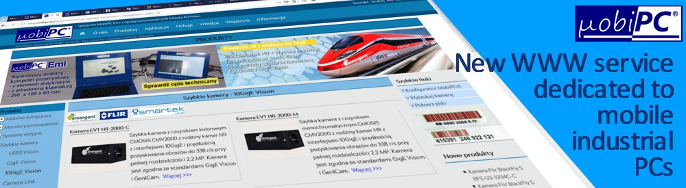 MobiPC - New WWW service dedicated to mobile industrial PCs