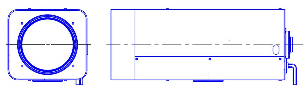 Goyo Optical GAZ10550M - rysunek techniczny