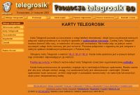 Serwis operatora telekomunikacyjnego TELEGROSIK